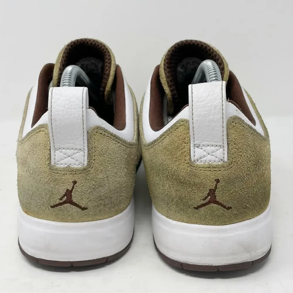Jordan Cue Low Beige/Hay Suede Men's Size 9 *READ*